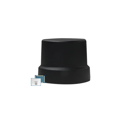 GNSS Smart Antenna product photo on a white background